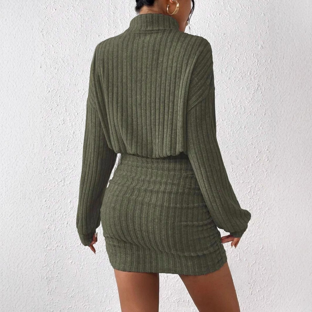 Sleek Knit Dress