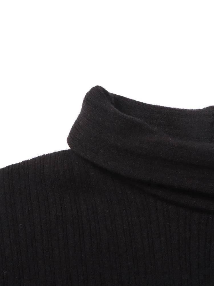 Asymmetric Rib Knit