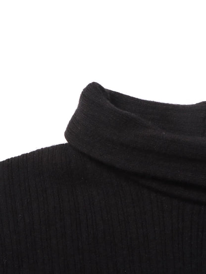 Asymmetric Rib Knit