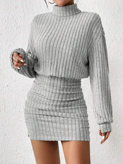 Sleek Knit Dress