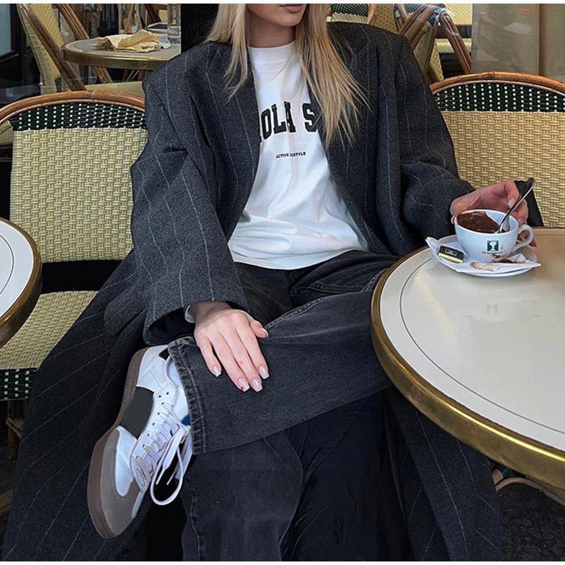 Oversized Editor Coat