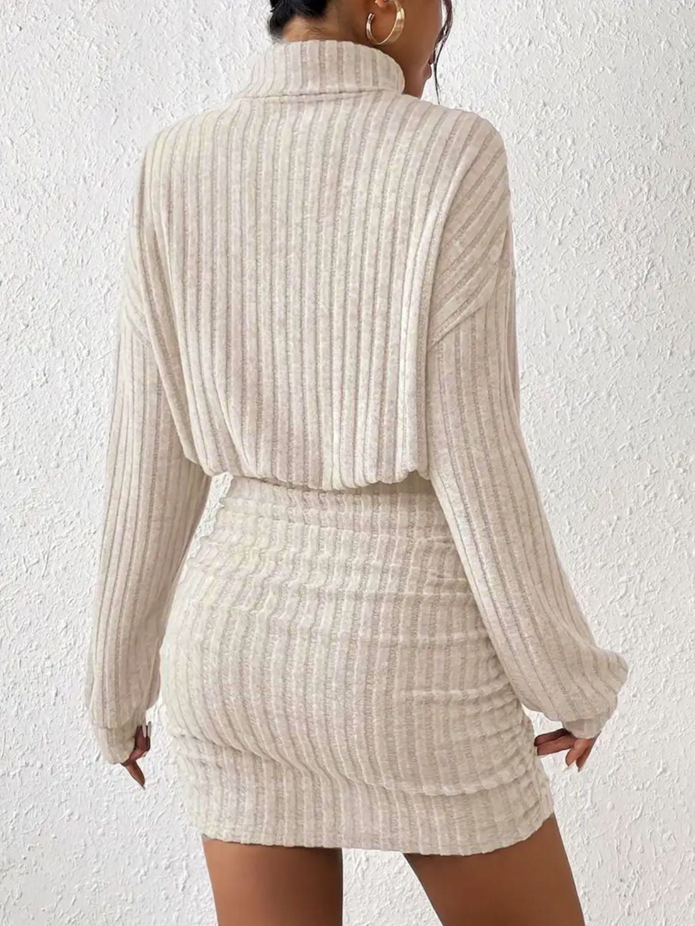 Sleek Knit Dress