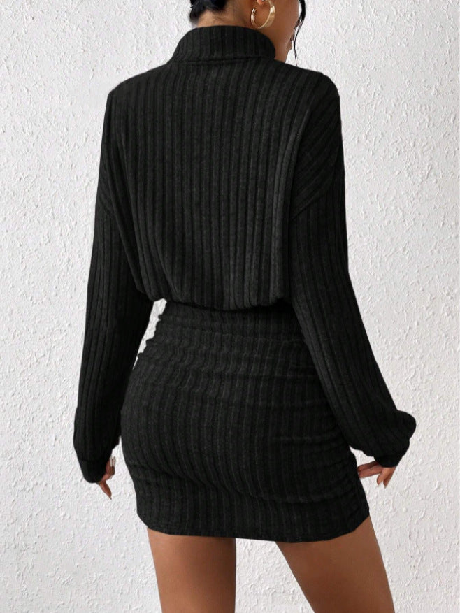 Sleek Knit Dress