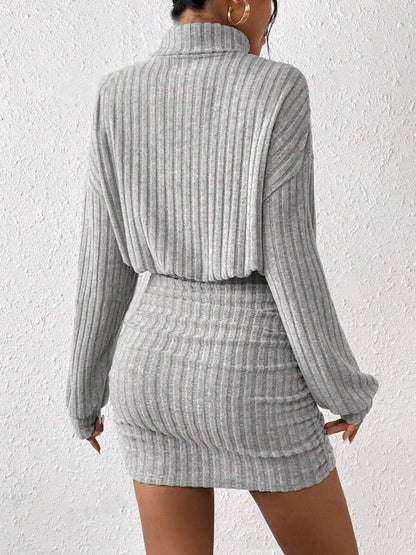 Sleek Knit Dress