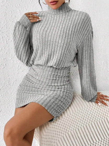 Sleek Knit Dress
