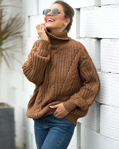 Soft Cable Knit Pullover